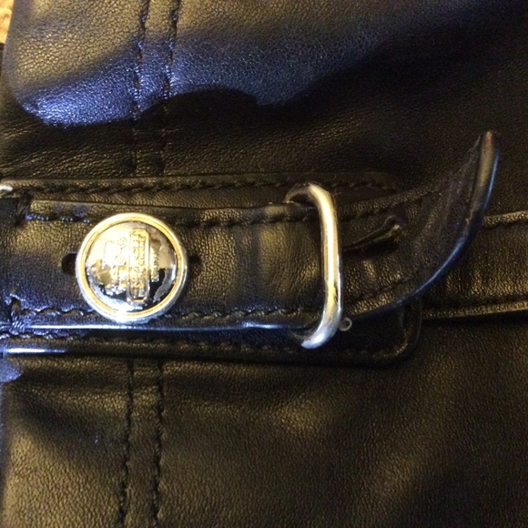 Coach leather purse high quality soft black leather - Picture 6 of 8